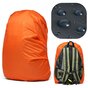 Universal-Regenschutz-Rucksacktasche wasserdicht - Orange