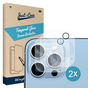 Just in Case Tempered Glass Camera Lens 2 St&uuml;ck f&uuml;r iPhone 13 Pro - transparent