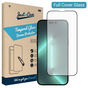 Just in Case Full Cover Tempered Glass Kompatibel mit iPhone 14 Pro Max - geh&auml;rtetes Glas