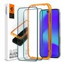 Spigen AlignMaster Full Cover Glass 2er Pack Kompatibel mit iPhone 14 Pro - geh&auml;rtetes Glas