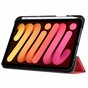 Just in Case Trifold Case With Pen Slot Cover f&uuml;r iPad mini 6 - rot