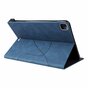 Just in Case Business Book Case Cover f&uuml;r iPad Pro 11 Zoll (2018 2020 2021 2022) - blau