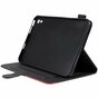 Just in Case Business Book Case Cover Kompatibel mit iPad mini 6 (2021) &amp; iPad mini 7 (2024) - Schwarz