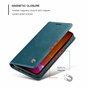 Caseme Retro Wallet Case H&uuml;lle f&uuml;r iPhone 12 mini - blau