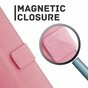 Just in Case Wallet Case Kompatibel mit iPhone 12 Pro Max - Pink