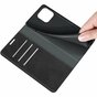 Just in Case Wallet Case Magnetische H&uuml;lle Kompatibel mit iPhone 13 Pro Max - Schwarz