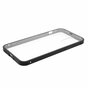 Just in Case Magnetic Metal Tempered Glass Cover Case f&uuml;r iPhone 13 Pro - schwarz und transparent
