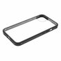 Just in Case Magnetic Metal Tempered Glass Cover Case f&uuml;r iPhone 13 mini - schwarz und transparent