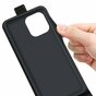 Just in Case Vertical Flip Case f&uuml;r iPhone 14 Pro - schwarz