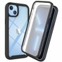 Just in Case 360 Full Cover Defense Case Kompatibel mit iPhone 14 Plus - Schwarz