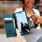 Caseme Retro Wallet Case H&uuml;lle f&uuml;r iPhone 14 Pro Max - blau