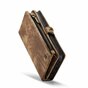Caseme Vintage Wallet Case f&uuml;r iPhone 14 - Braun