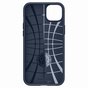 Spigen Liquid Air Case H&uuml;lle f&uuml;r iPhone 14 - Marineblau