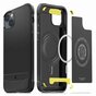 Spigen Rugged Armor Mag Case H&uuml;lle Kompatibel mit iPhone 14 - schwarz Magfit