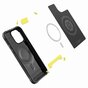 Spigen Rugged Armor Mag Case H&uuml;lle Kompatibel mit iPhone 14 Pro - schwarz Magfit