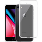 Just in Case Weiche TPU-H&uuml;lle Kompatibel mit iPhone SE 2020 und iPhone SE 2022 - transparent