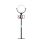 XQISIT Selfie-Ringlicht mit 40 cm hohem Standard 10 Belichtungsmodi - Schwarz