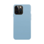 Xqisit NP Silikonh&uuml;lle Anti Bac H&uuml;lle Kompatibel mit iPhone 14 Pro - Hellblau