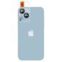 Spigen Glas tR EZ Fit Optik Pro Lens 2 Pack Kompatibel mit iPhone 14 und iPhone 14 Plus - Schwarz