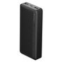 Baseus Bipow Power Bank 20000mAh 25W Quick Charge Dual USB-A und USB-C Port und Kabel - Schwarz