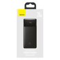 Baseus Bipow Power Bank 20000 mAh 20 W Schnellladung Dual USB-A und USB-C - Schwarz