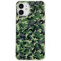 Army Camouflage Survivor TPU-H&uuml;lle f&uuml;r iPhone 12 mini - Armeegr&uuml;n