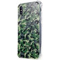 Army Camouflage Survivor TPU-H&uuml;lle f&uuml;r iPhone X und XS - Armeegr&uuml;n