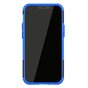 Schutzh&uuml;lle aus sto&szlig;festem, rutschfestem Kunststoff und TPU mit St&auml;nder f&uuml;r iPhone 12 mini - blau