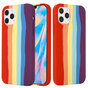 Rainbow Pride Silikonh&uuml;lle f&uuml;r iPhone 11 Pro Max - Pastell