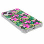 Tropische Bl&auml;tter und Blumen TPU-H&uuml;lle mit sto&szlig;festen Ecken f&uuml;r das iPhone 15