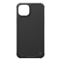 CLCKR Carbon Magnet H&uuml;lle Kompatibel mit iPhone 15 Plus - Schwarz