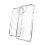ZAGG Crystal Palace Snap Case Kompatibel mit iPhone 14 Plus &amp; iPhone 15 Plus - Transparent