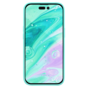 Laut Huex Pastels H&uuml;lle Kompatibel mit iPhone 14 Pro - Mintgr&uuml;n