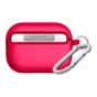 Laut Huex Protect H&uuml;lle Kompatibel mit AirPods Pro 1 / 2 - Rot