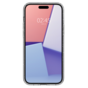 Spigen Liquid Crystal Glitter H&uuml;lle f&uuml;r iPhone 15 - Transparent
