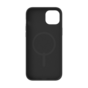ZAGG Manhattan Snap Case Kompatibel mit iPhone 14 Plus &amp; iPhone 15 Plus - Schwarz