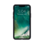 Xqisit NP Silikonh&uuml;lle Anti Bac H&uuml;lle Kompatibel mit iPhone 13 - Schwarz