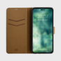 Xqisit NP Slim Wallet Selection Anti Bac Recycled H&uuml;lle Kompatibel mit iPhone 15 Pro Max - Schwarz