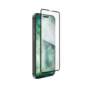 Xqisit NP Tough Glass E2E recycelter Displayschutz f&uuml;r iPhone 15 Pro - Transparent