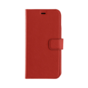 Xqisit NP Wallet Case Viskan Case Kompatibel mit iPhone 6, 6s, 7, 8, SE 2020 und SE 2022 - Rot