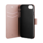 Xqisit NP Wallet Case Viskan Case Kompatibel mit iPhone 6, 6s, 7, 8, SE 2020 und SE 2022 - ros&eacute;goldfarben