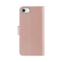 Xqisit NP Wallet Case Viskan Case f&uuml;r iPhone 6, 6s, 7, 8, SE 2020 und SE 2022 - ros&eacute;goldfarben