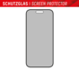 Displex Privacy Glass Displayschutzfolie f&uuml;r iPhone 15 - Transparent