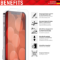 Displex Echtglas-Displayschutz f&uuml;r iPhone 14 - transparent