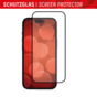 Displex Vollbild-Displayschutz aus echtem Glas f&uuml;r iPhone 15 Plus und iPhone 15 Pro Max - transparent