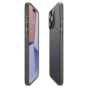 Spigen Thin Fit H&uuml;lle Kompatibel mit iPhone 15 Pro - Grau