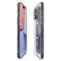 Spigen Ultra Hybrid MagFit H&uuml;lle Kompatibel mit iPhone 15 Pro - Transparent