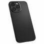 Spigen Liquid Air Case H&uuml;lle Kompatibel mit iPhone 15 Pro Max - Schwarz