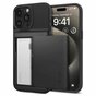 Spigen Slim Armor CS H&uuml;lle Kompatibel mit iPhone 15 Pro Max - Schwarz
