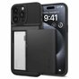 Spigen Slim Armor CS H&uuml;lle Kompatibel mit iPhone 15 Pro - Schwarz